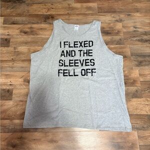 Delta Gray Pro Weight Tank Top